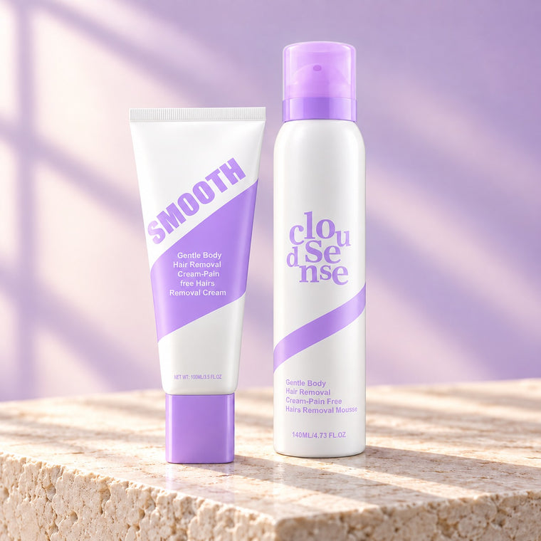 One cream plus one spray in the Silkform duo