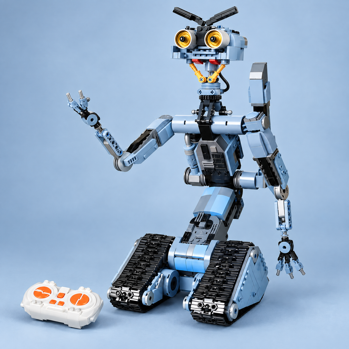 TrackBot retro tracked robot build kit