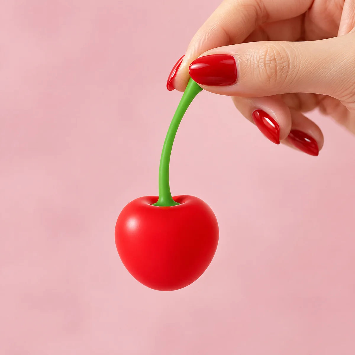 Cherie held by her stem