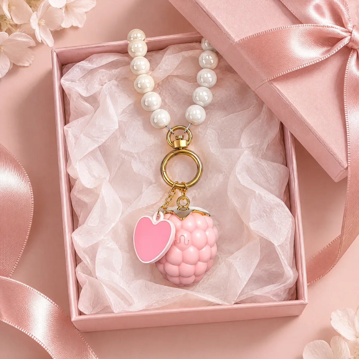 Pearl in a gift box