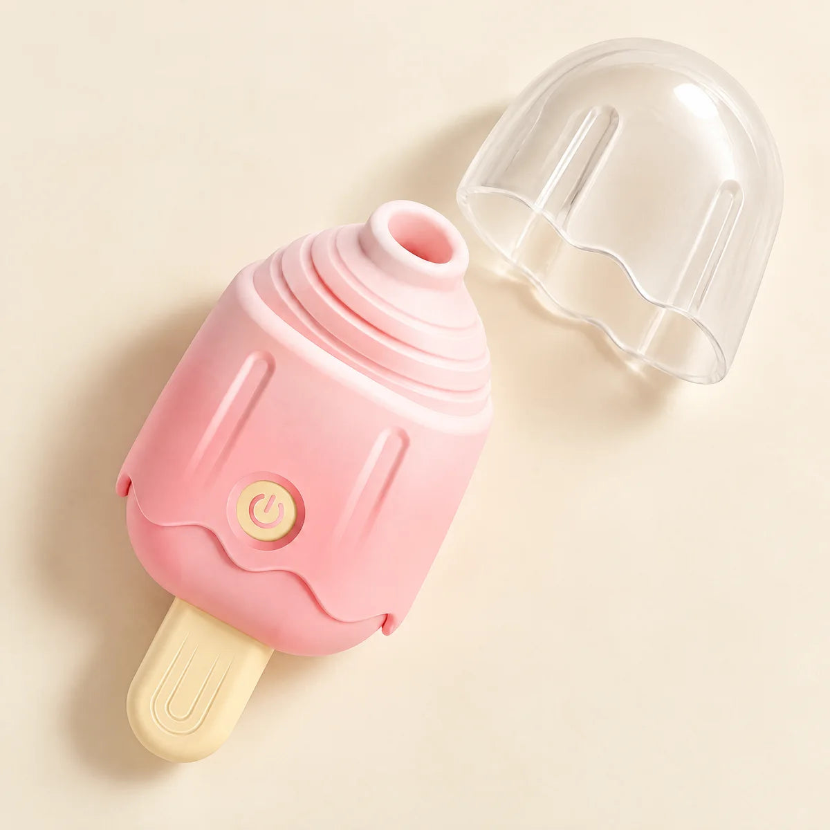 Scoop with its cap off